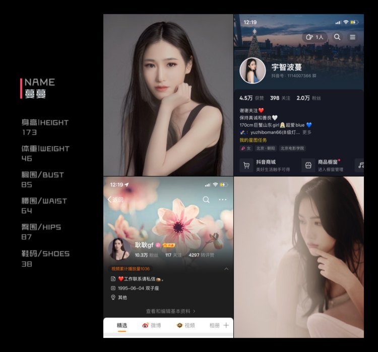 耿耿的模卡